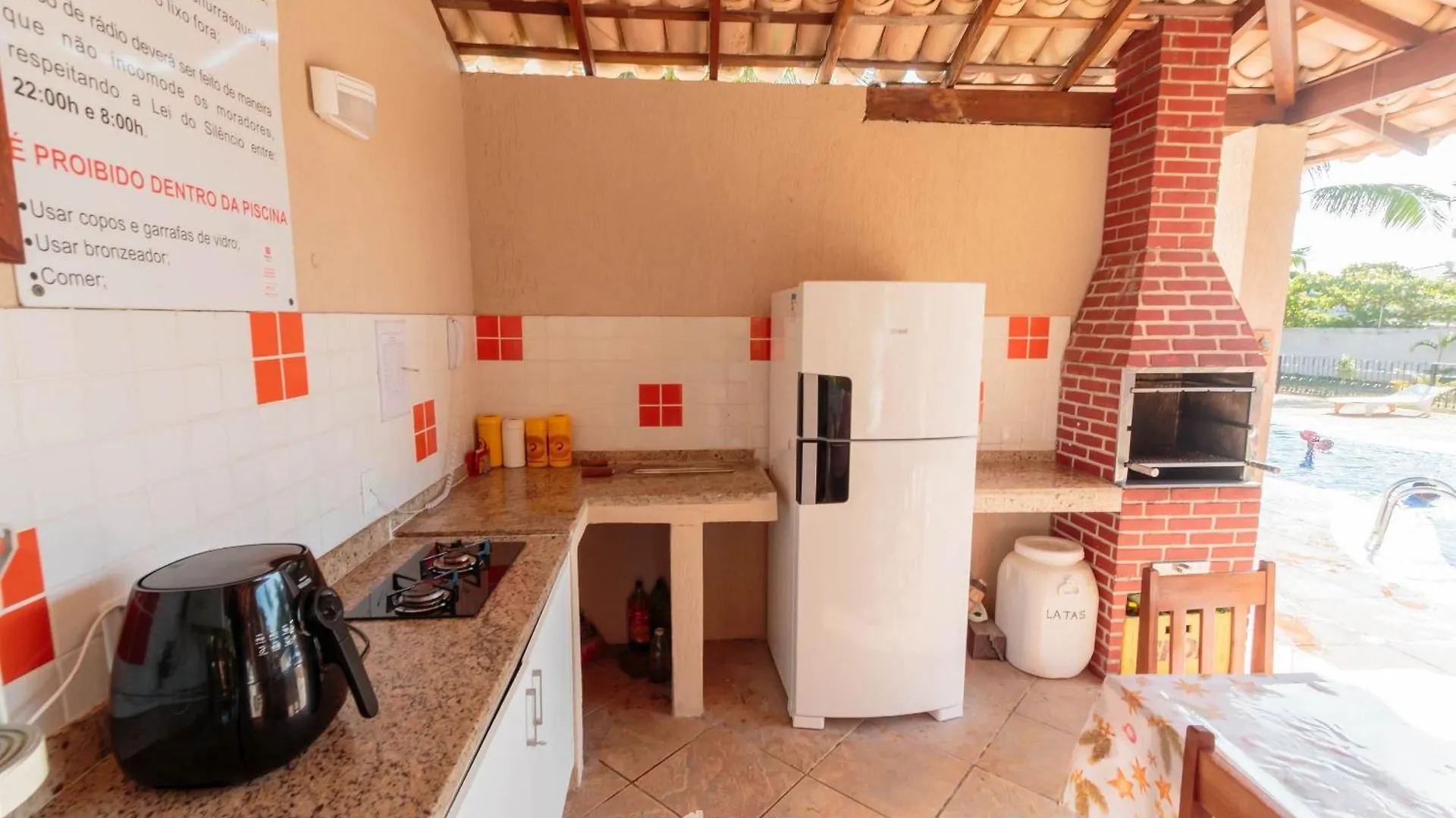 Linda Casa Com Piscina E Churrasqueira Ura0015 Porto Seguro